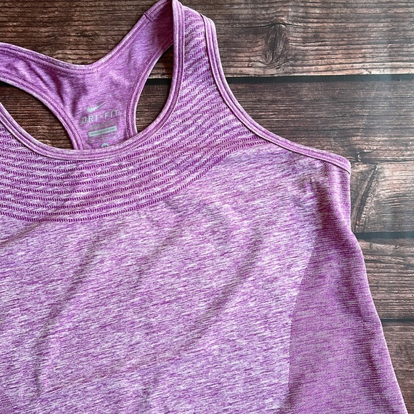 NIKE | Pale purple marl DRIFIT racerback workout tank - Picture 3 of 9